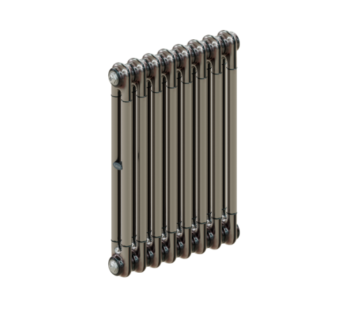 Радиатор трубчатый 2-х трубчатый RIFAR TUBOG 2057 12 секций боковое подключение 3/4 Технолак 2057-12-B1