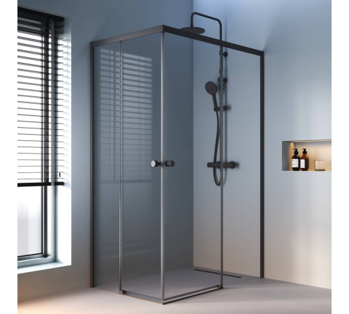 Душевое ограждение AM.PM X-Joy 120х80 см без поддона W94G-403-12080-BT