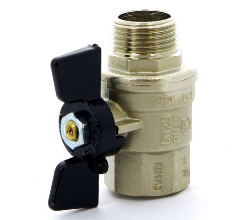 Кран шаровой Bugatti Oregon 3/4 НВ бабочка 03070065