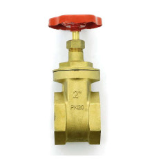 Задвижка клиновидная латунная Uni-Fitt 2 ВВ PN20 142G7000