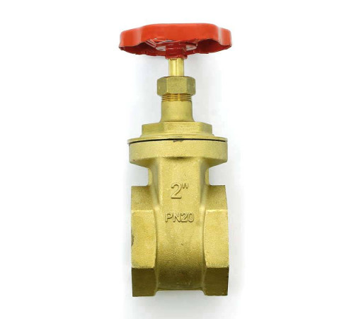 Задвижка клиновидная латунная Uni-Fitt 2 ВВ PN20 142G7000