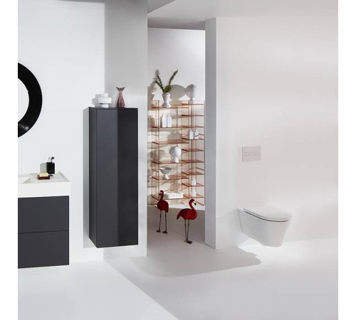 Унитаз подвесной Laufen Kartell 54.5x37x43 см Rimless покрытие LCC белый 8.2033.7.400.000.1