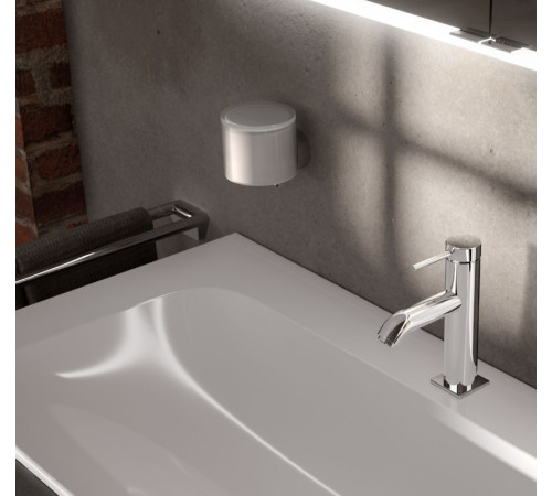 Дозатор для жидкого мыла KEUCO REVA хром/белый 12852 019000