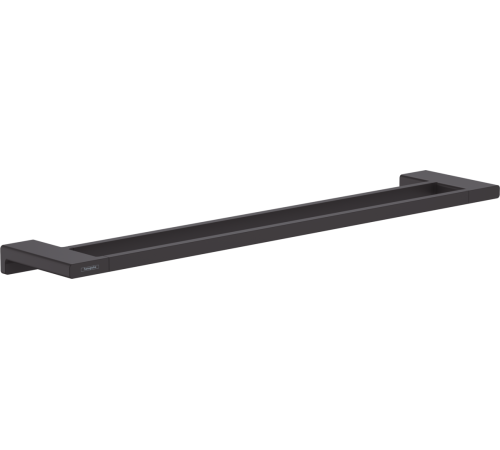 Держатель для полотенец двойной Hansgrohe AddStoris 648 мм матовый черный 41743670