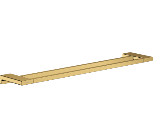Держатель для полотенец двойной Hansgrohe AddStoris 648 мм полированное золото 41743990