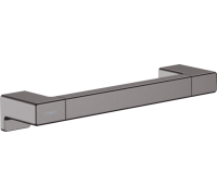 Поручень hansgrohe AddStoris 348 мм шлифованный черный хром 41744340