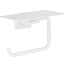 Держатель туалетной бумаги Hansgrohe AddStoris с полкой 150х80 мм 41772700