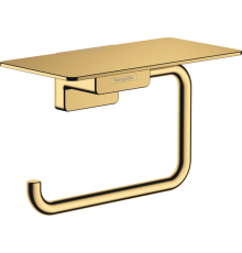 Держатель туалетной бумаги Hansgrohe AddStoris с полкой 150х80 мм 41772990