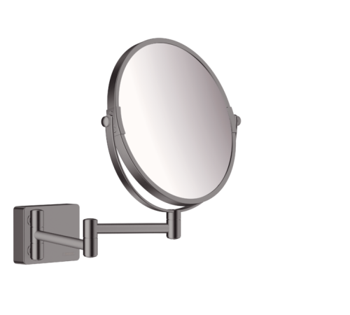 Зеркало косметическое Hansgrohe AddStoris Ø 188 мм черный хром 41791340