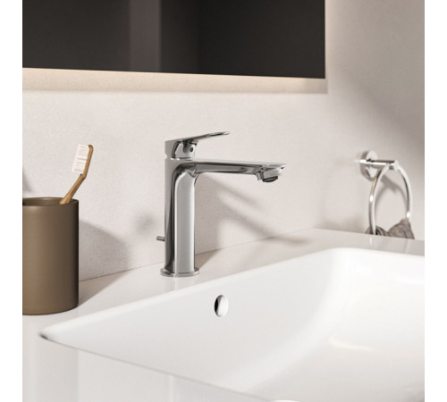 Смеситель для раковины Ideal Standard Ceralife O 12 см без донного клапана хром BE120AA