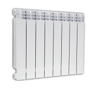 Радиатор биметаллический Fondital Alustal Super 500/100 6 секций боковое подключение R901034I06