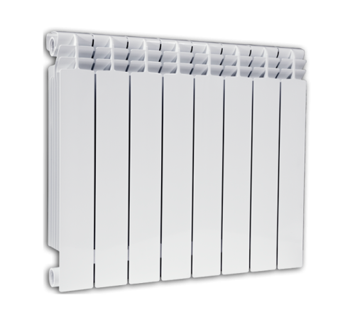 Радиатор биметаллический Fondital Alustal Super 500/100 6 секций боковое подключение R901034I06