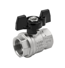 Кран шаровой Högert Technik Strong T 1/2 ВР-ВР бабочка EV122200