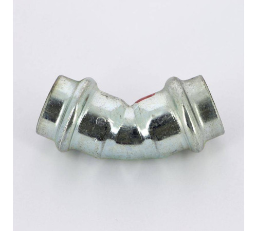 Угол пресс 45° Viega Prestabo 18 мм оцинкованная сталь 558277