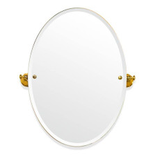 Зеркало овальное Tiffany World Harmony 021 56х66 см вращающееся золото TWHA021oro