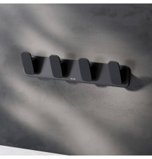 Набор крючков для полотенец AM.PM Inspire V2.0 черный матовый A50A35922