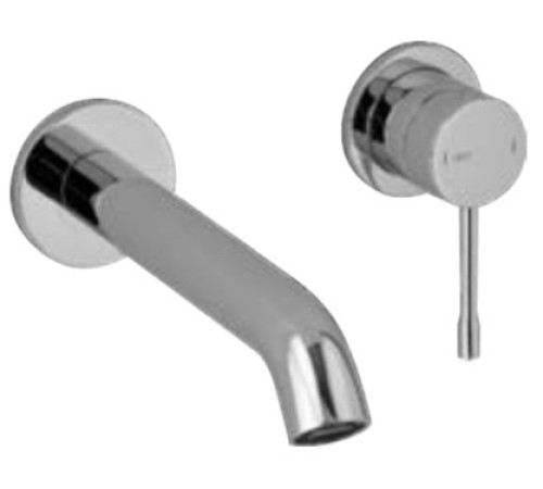 Смеситель для раковины Alpi Blue настенный 176 мм хром BU95876CR/17