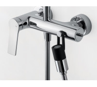 Душевая система Alpi Ginger с верхним душем Ø 190 мм и лейкой хром GN99RM2251CR