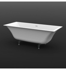 Ванна встраиваемая Knief Shape 170х70х60 см со сливом-переливом click-clack белый матовый 0600-730-01