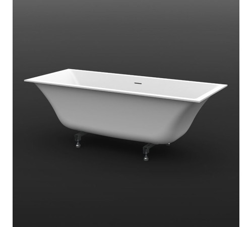 Ванна встраиваемая Knief Shape 170х70х60 см со сливом-переливом click-clack белый матовый 0600-730-01