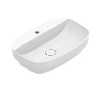Раковина настольная Catalano Alvea 60x40 см с 1 отверстием белый глянцевый 0625601001