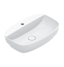 Раковина настольная Catalano Alvea 60x40 см с 1 отверстием белый глянцевый 0625601001