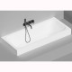 Ванна встраиваемая на ножках Salini Orlanda Axis Kit 170х75х60 см UpDown S-Sense белый глянцевый 103313G