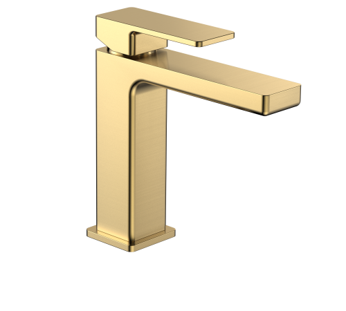 Смеситель для раковины Teka Savona 125 мм золото шлифованное AQM6810BG