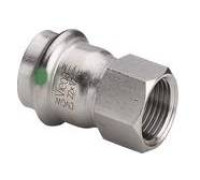 Переход Viega Sanpress Inox 22х1/2 ВР нержавеющая сталь модель 2312 436612