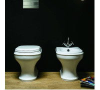 Биде напольное Azzurra Charme 52x40x42 см 1 отверстие CHBIT000000MBI