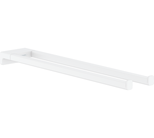 Держатель полотенец двухрожковый Hansgrohe AddStoris 455 мм 41770700