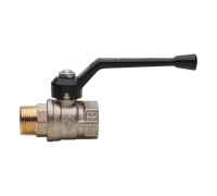 Кран шаровой Rubinetterie Bresciane UNI-SFER 2 вн-нар алюминиевая рукоятка 1501100000