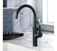 Смеситель для кухни AM.PM Eclipse матовый черный 310720300