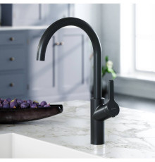 Смеситель для кухни AM.PM Eclipse матовый черный 310720300