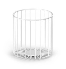 Ведро для мусора Decor Walther DW 220 напольное белый матовый 0859250