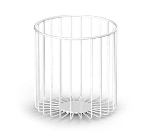 Ведро для мусора Decor Walther DW 220 напольное белый матовый 0859250