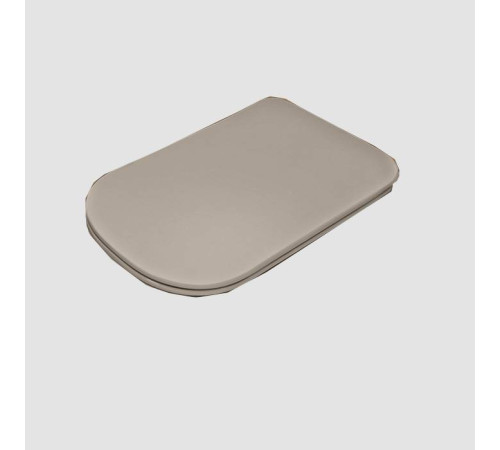 Сиденье для унитаза Kerasan Tribeca Slim с микролифтом орех Nocciola 519181