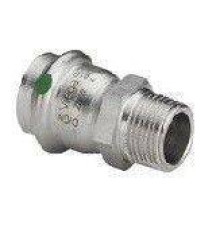 Переход НР 18 x 3/4 Viega Sanpress Inox SC-Contur нержавеющая сталь 436476