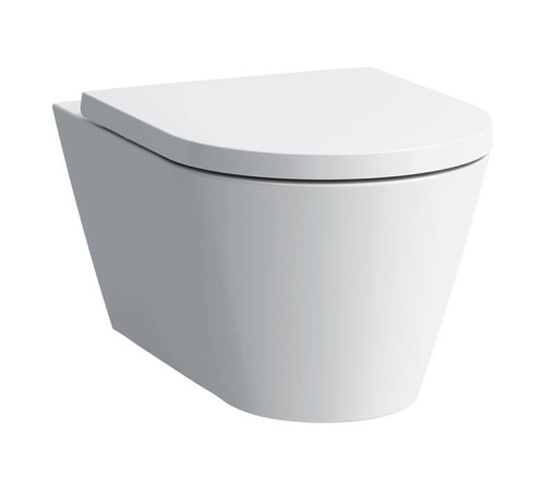 Унитаз подвесной Laufen Kartell 54.5x37x43 см Rimless покрытие LCC белый 8.2033.7.400.000.1