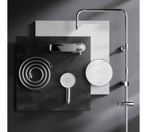 Душевая система AM.PM X-Joy со смесителем-полкой F0785A600