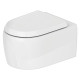 Унитаз подвесной Duravit Qatego 37х57 см с креплением Durafix белый 2556090000
