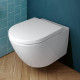 Унитаз подвесной Villeroy & Boch Subway 3.0 безободковый с сиденьем SoftClosing CeramicPlus 4670TSR1