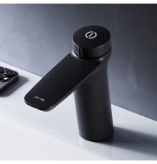 Смеситель для раковины AM.PM Inspire V2.0 TouchReel черный матовый F50A02522