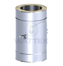 Труба дымоходная Wattek с лючком ревизии D 200 мм 5PA250