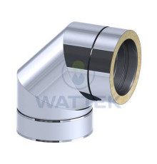Колено дымохода Wattek 90° 180 мм 4E90