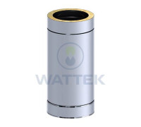 Труба дымоходная Wattek 250 мм D 180 мм 4P250