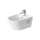Биде подвесное Duravit D-Neo 37x54 см с переливом белый 2295150000