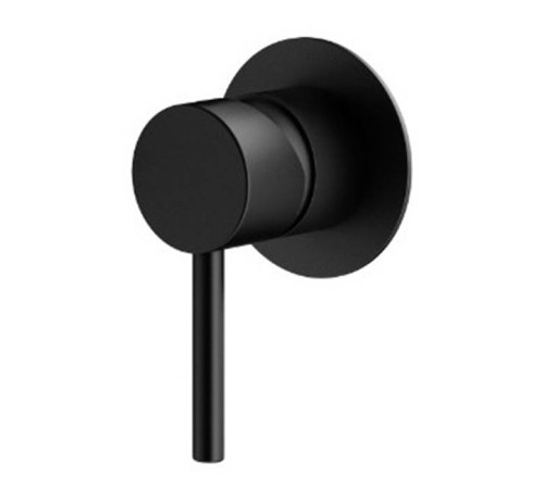 Смеситель для душа IXO Selection встраиваемый на 1 выход черный матовый INT1135 / XO1111NO