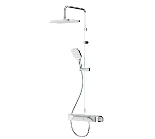 Душевая система с термостатом и смесителем-полкой AM.PM Func F078F200