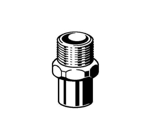 Переходник Viega 15х3/4 НР бронза пайка 102234